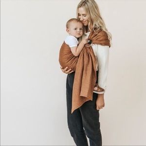 Wild bird sling rust gold ring